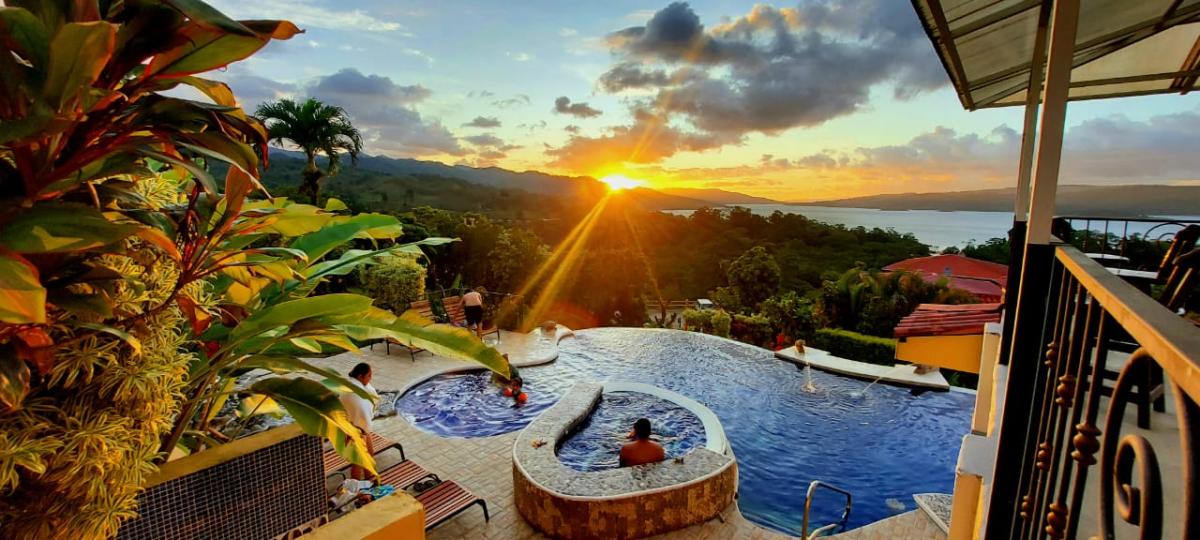Pool Volcano View